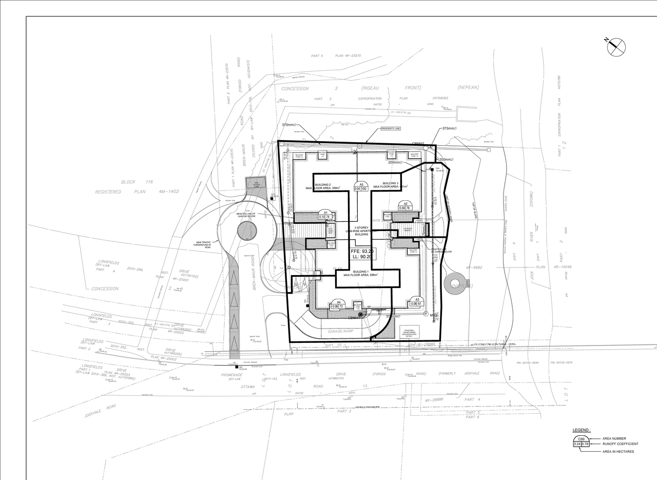 Construction site plan for project from page 61 of the file '2025-11-03 - Design Brief - D07-12-25-0142'