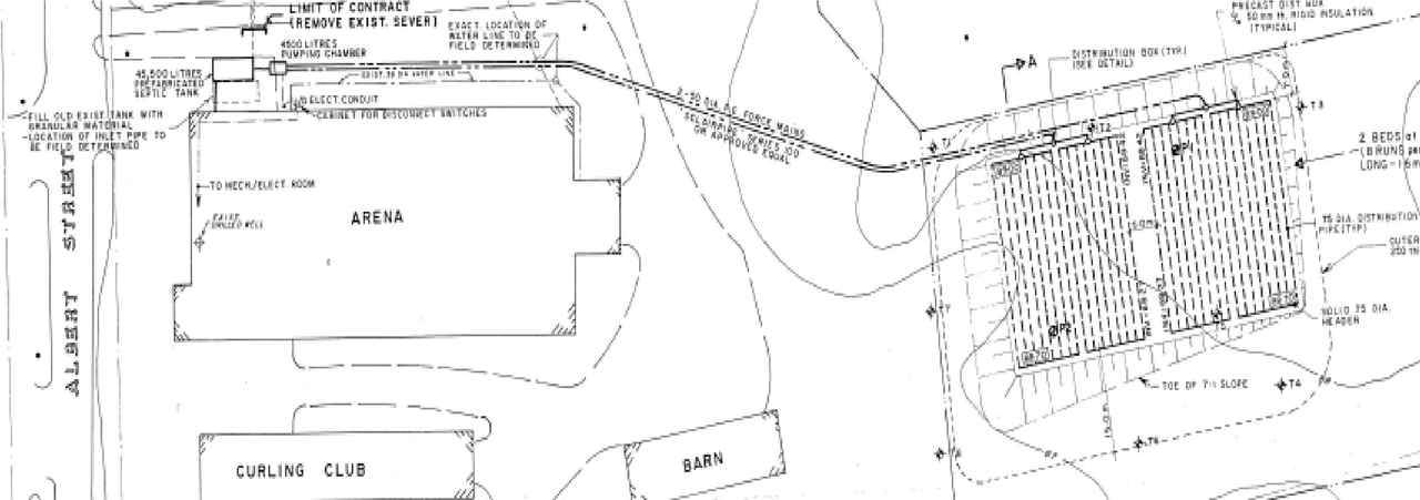 Construction site plan for project from page 52 of the file '2025-11-25 - Proposed Sewage Works Design Brief & Impact Assessment - D07-12-25-0154'