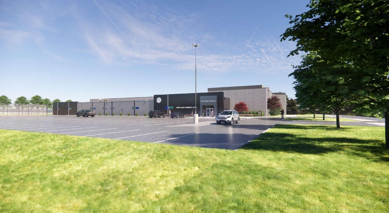 Rendering of building from page 16 of the file '2025-11-25 - Urban Design Brief - D07-12-25-0154'