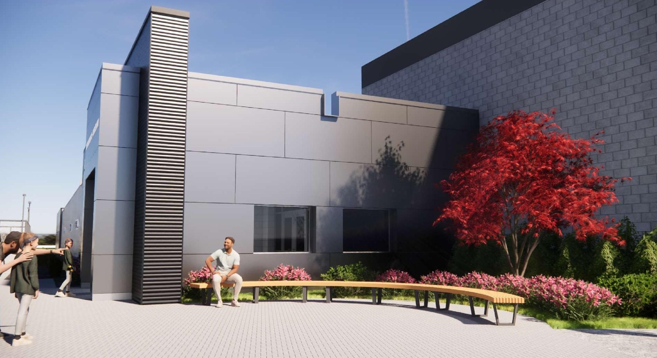 Rendering of building from page 5 of the file '2025-11-25 - Urban Design Brief - D07-12-25-0154'