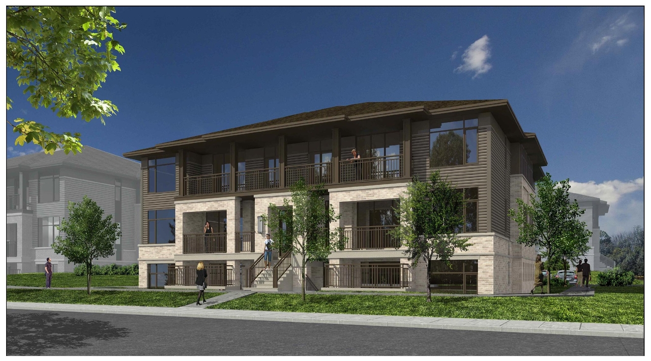 Rendering of building from page 3 of the file '2025-12-04 - Urban Design Brief - D07-12-25-0158'