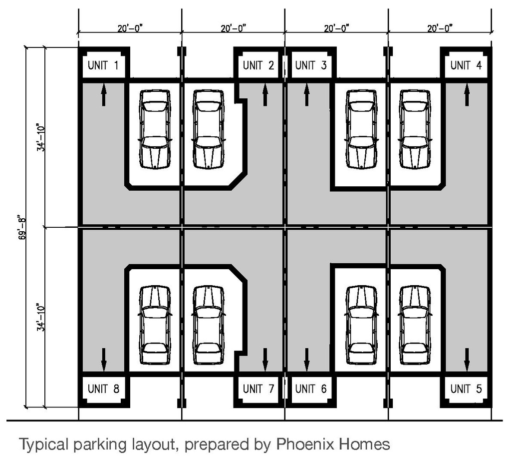 Floor plan for project from page 4 of the file '2025-12-04 - Urban Design Brief - D07-12-25-0158'