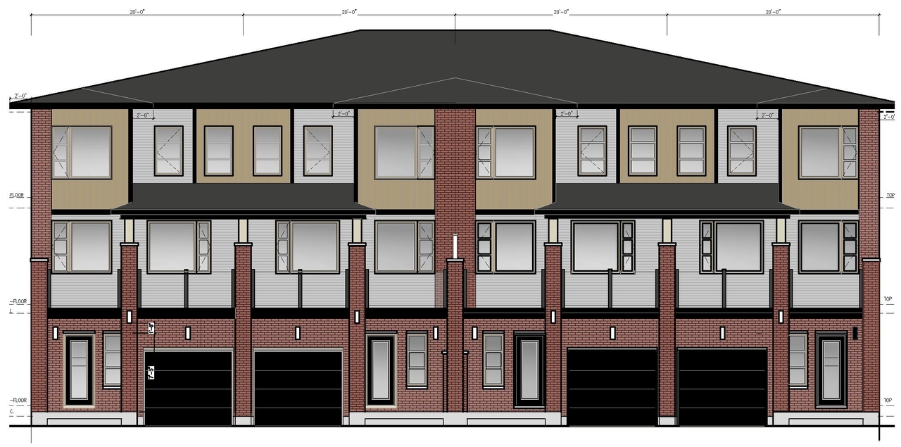 Rendering of building from page 4 of the file '2025-12-04 - Urban Design Brief - D07-12-25-0158'