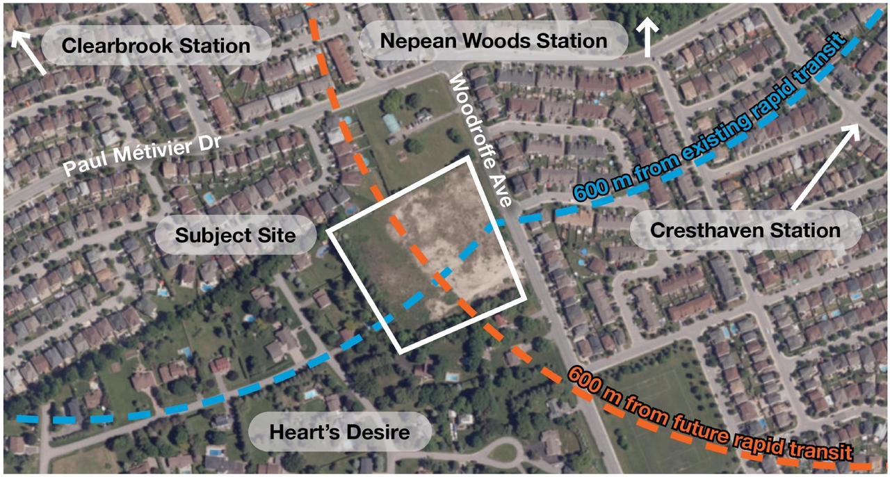 Construction site plan for project from page 10 of the file '2025-12-04 - Urban Design Brief - D07-12-25-0158'