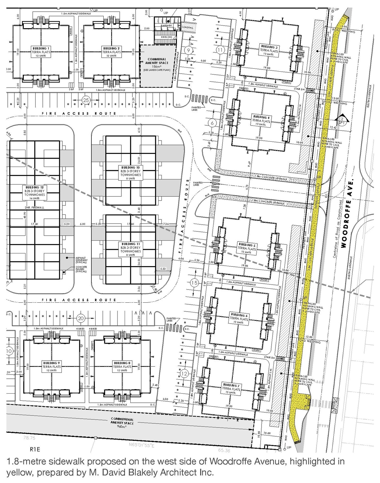 Construction site plan for project from page 12 of the file '2025-12-04 - Urban Design Brief - D07-12-25-0158'