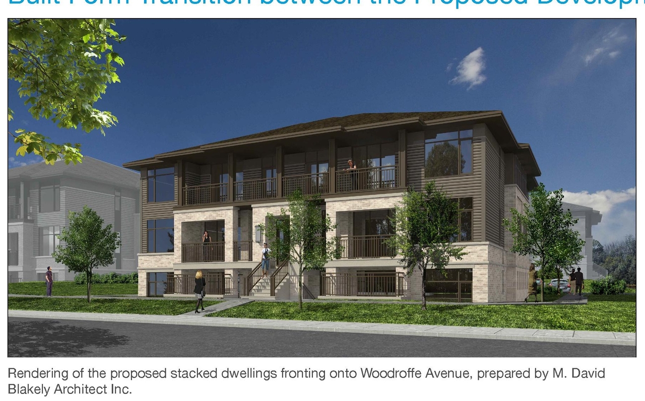 Rendering of building from page 15 of the file '2025-12-04 - Urban Design Brief - D07-12-25-0158'