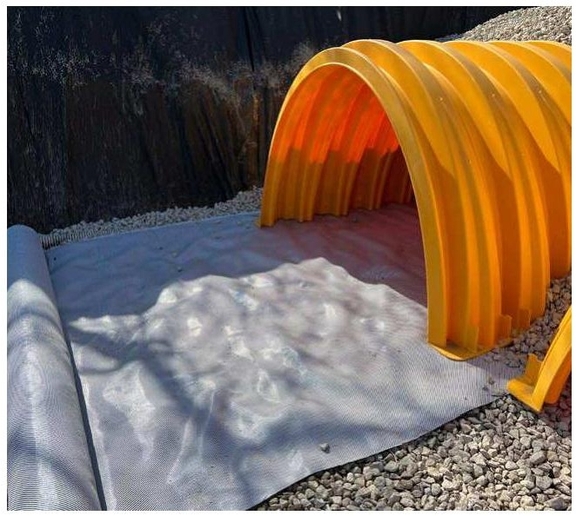 Construction site plan for project from page 94 of the file '2025-12-04 - Servicing Design Brief - D07-12-25-0158'