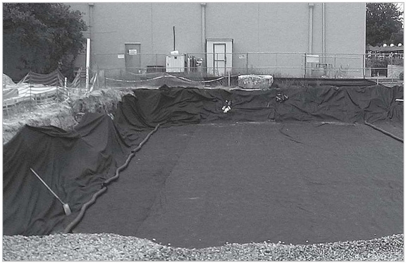 Construction site plan for project from page 97 of the file '2025-12-04 - Servicing Design Brief - D07-12-25-0158'