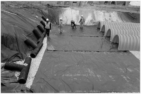 Construction site plan for project from page 98 of the file '2025-12-04 - Servicing Design Brief - D07-12-25-0158'