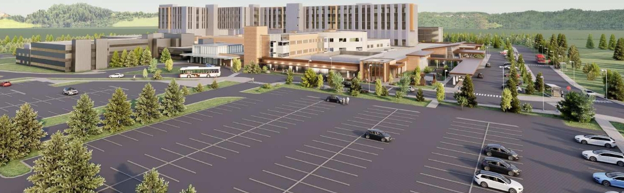 Rendering of building from page 63 of the file '2025-12-09 - Urban Design Brief - D07-12-25-0163'