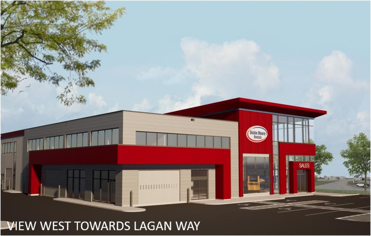 Rendering of building from page 13 of the file '2025-12-19 - Design Brief - D07-12-25-0172'