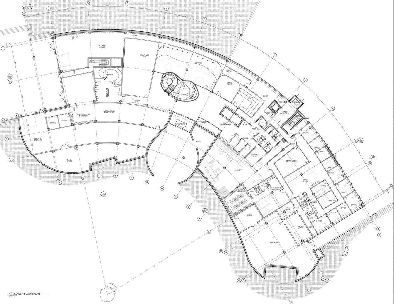 Floor plan for project from page 1 of the file '2026-01-30 - Conceptual Floor Plan - D02-02-26-0006 & D07-12-26-0007'