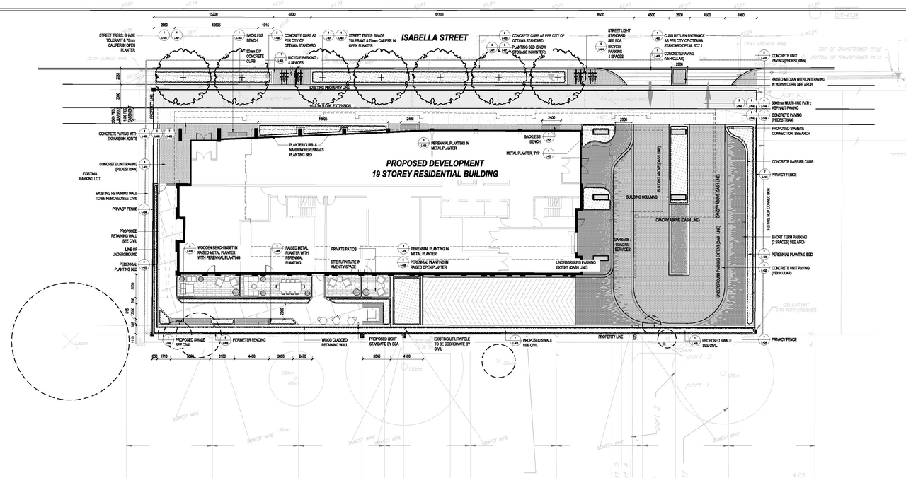 Construction site plan for project from page 22 of the file '2026-02-05 - Urban Design Brief - D07-12-26-0009'