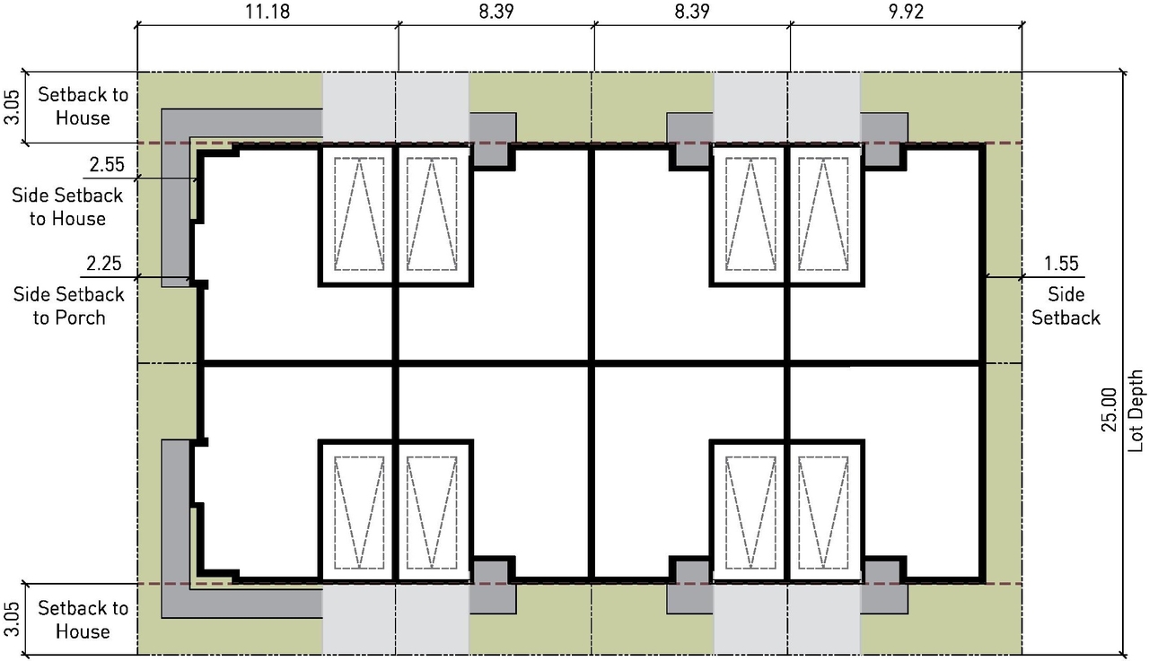 Floor plan for project from page 15 of the file '2021-06-17 - Urban Design Brief - D07-16-21-0001'