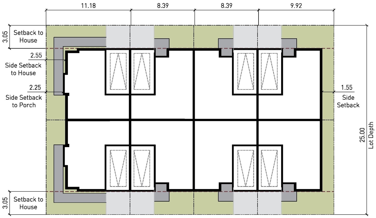 Floor plan for project from page 7 of the file '2021-01-08 - Urban Design Brief - D07-16-21-0001'