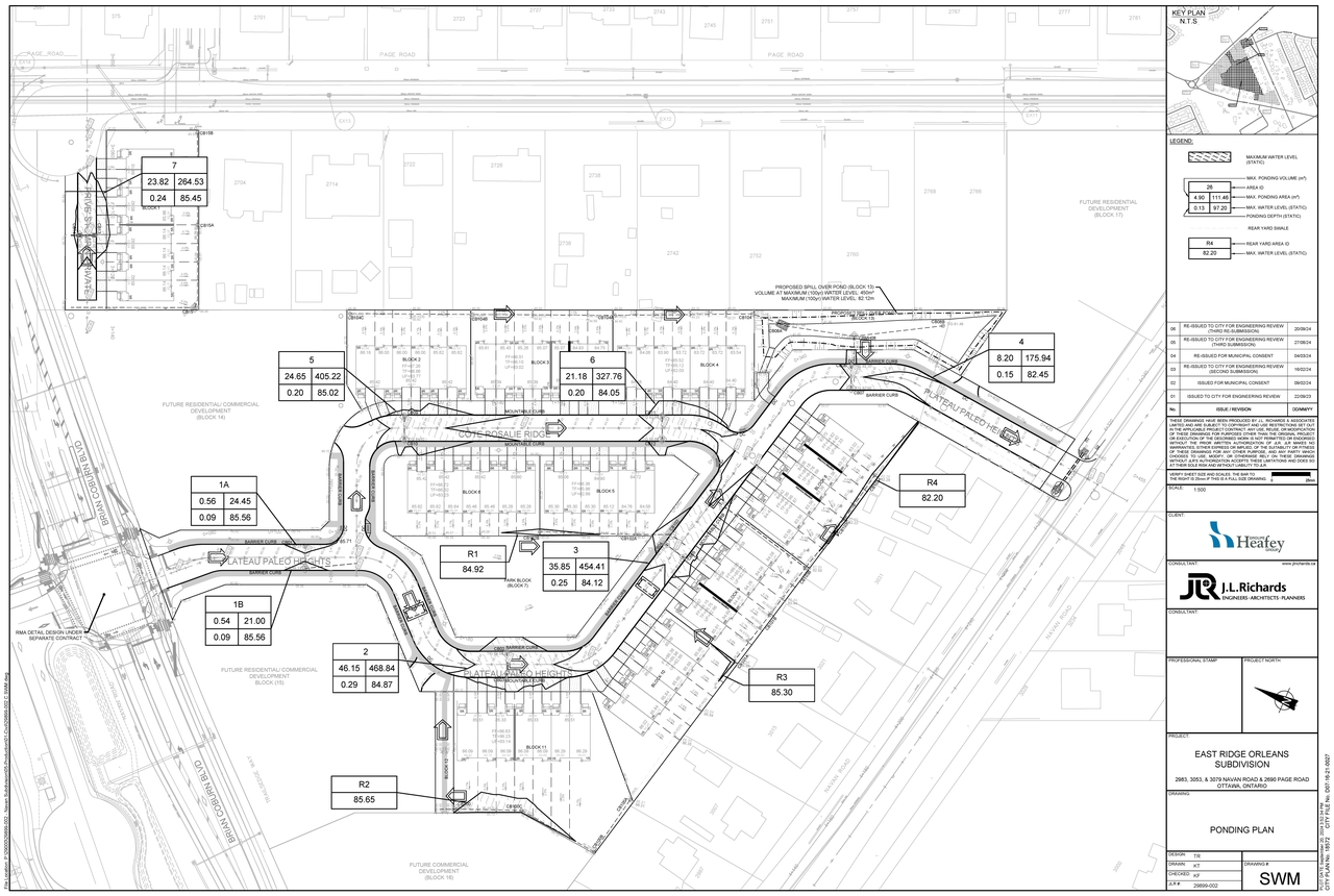 Construction site plan for project from page 17 of the file '2024-09-23 - Subdivision Design Drawings - D07-16-21-0027'