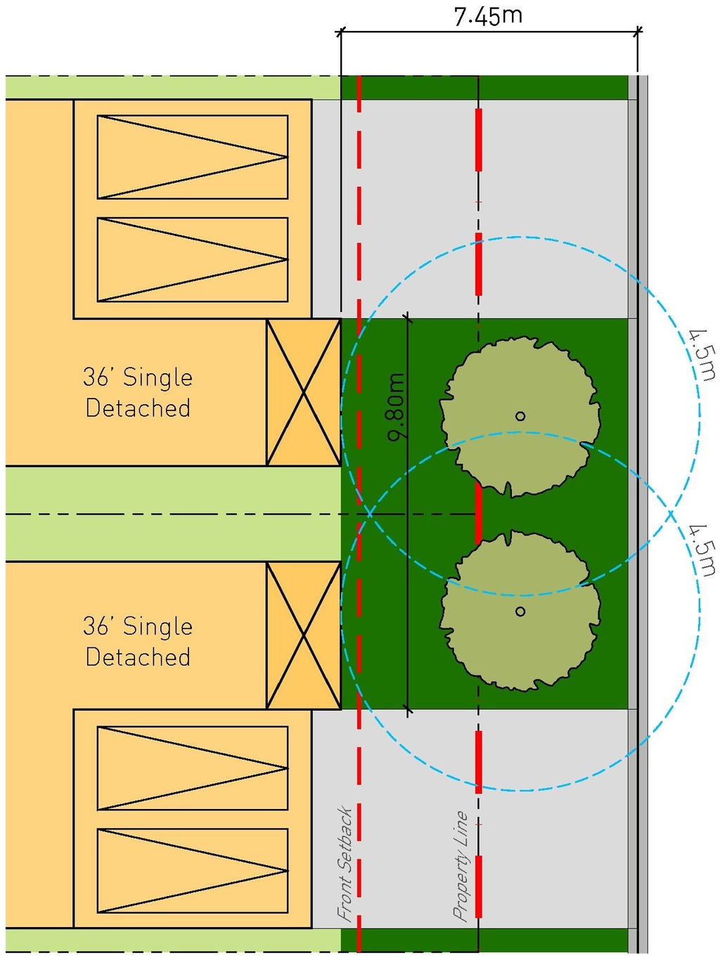 Construction site plan for project from page 13 of the file '2022-04-27 - Urban Design Brief (8) - D07-16-21-0032'
