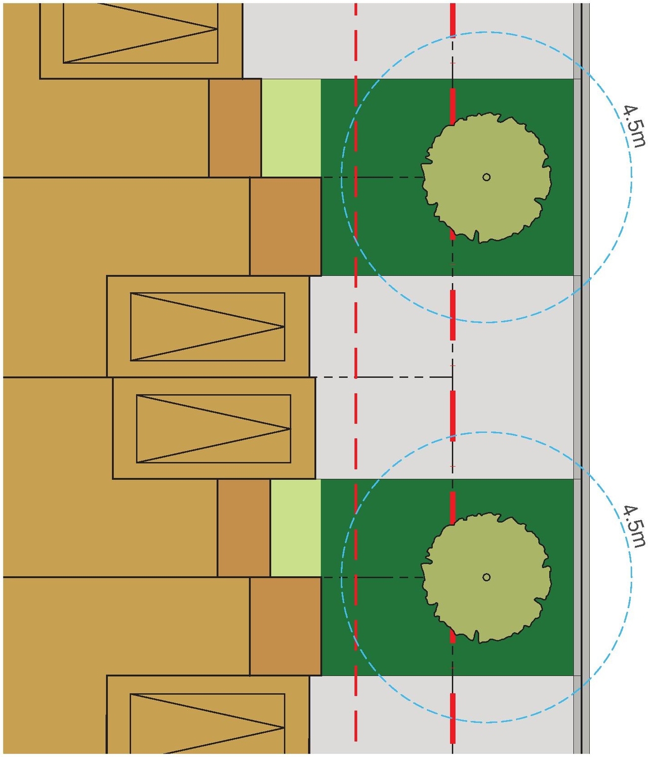 Construction site plan for project from page 13 of the file '2022-04-27 - Urban Design Brief (6) - D07-16-21-0032'