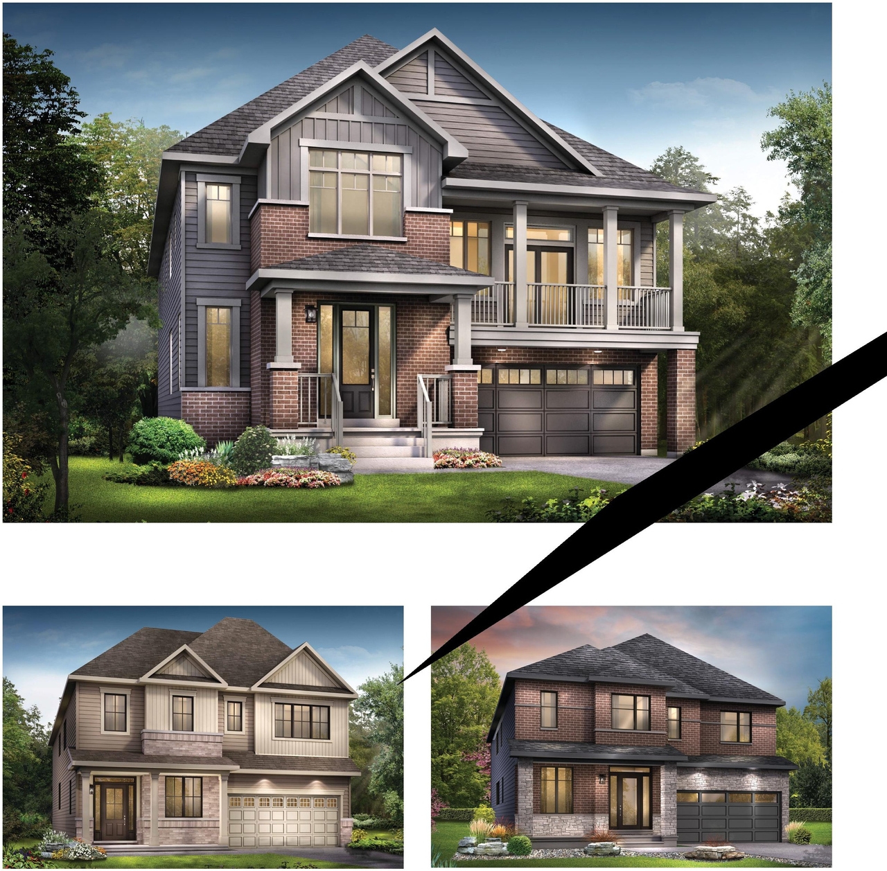 Rendering of building from page 14 of the file '2022-04-27 - Urban Design Brief - D07-16-21-0032'