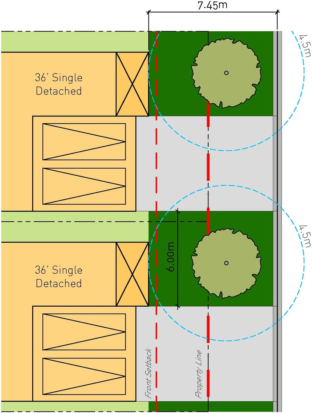 Construction site plan for project from page 25 of the file '2022-04-27 - Urban Design Brief (7) - D07-16-21-0032'