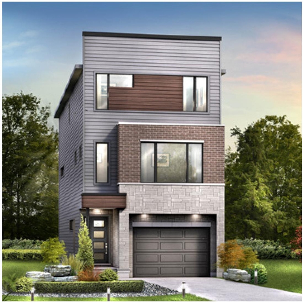 Rendering of building from page 12 of the file '2023-09-13 - Urban Design Brief - D07-16-21-0032'