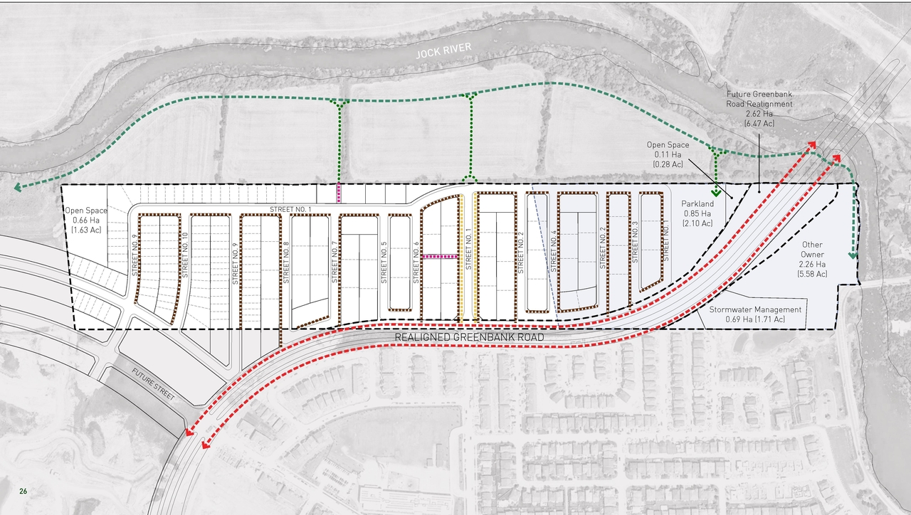 Construction site plan for project from page 28 of the file '2023-09-13 - Urban Design Brief - D07-16-21-0032'