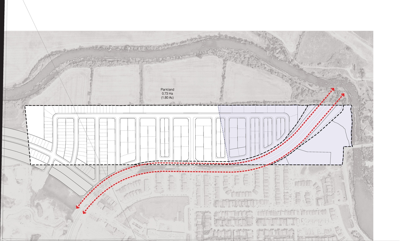 Construction site plan for project from page 16 of the file '2022-04-27 - Urban Design Brief (2) - D07-16-21-0032'