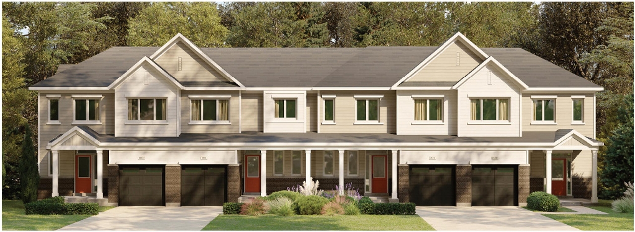 Rendering of building from page 35 of the file '2023-01-13 - Urban Design Brief - D07-16-22-0008'