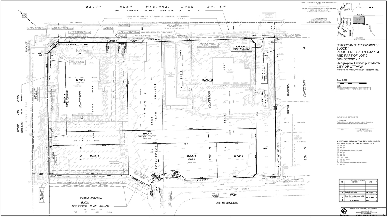 Construction site plan for project from page 25 of the file '2023-12-21 - Urban Design Brief - D07-16-23-0020'