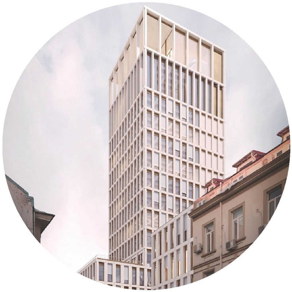 Rendering of building from page 21 of the file '2023-12-27 - Petries Landing III Design Brief - D07-16-23-0021'