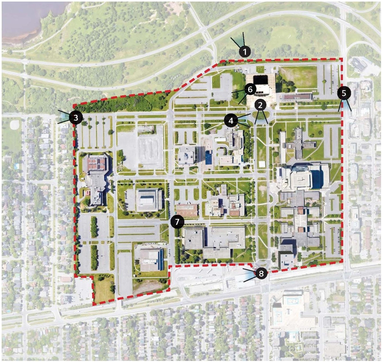 Construction site plan for project from page 9 of the file '2025-09-26 - Urban Design Review Panel - D07-16-24-0022'