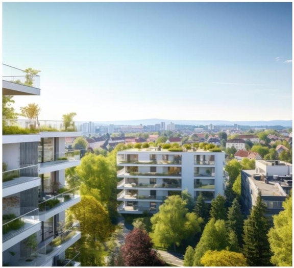 Rendering of building from page 14 of the file '2025-09-26 - Urban Design Review Panel - D07-16-24-0022'