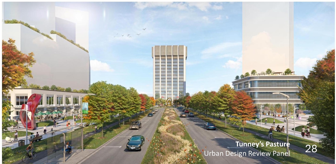 Rendering of building from page 28 of the file '2025-09-26 - Urban Design Review Panel - D07-16-24-0022'