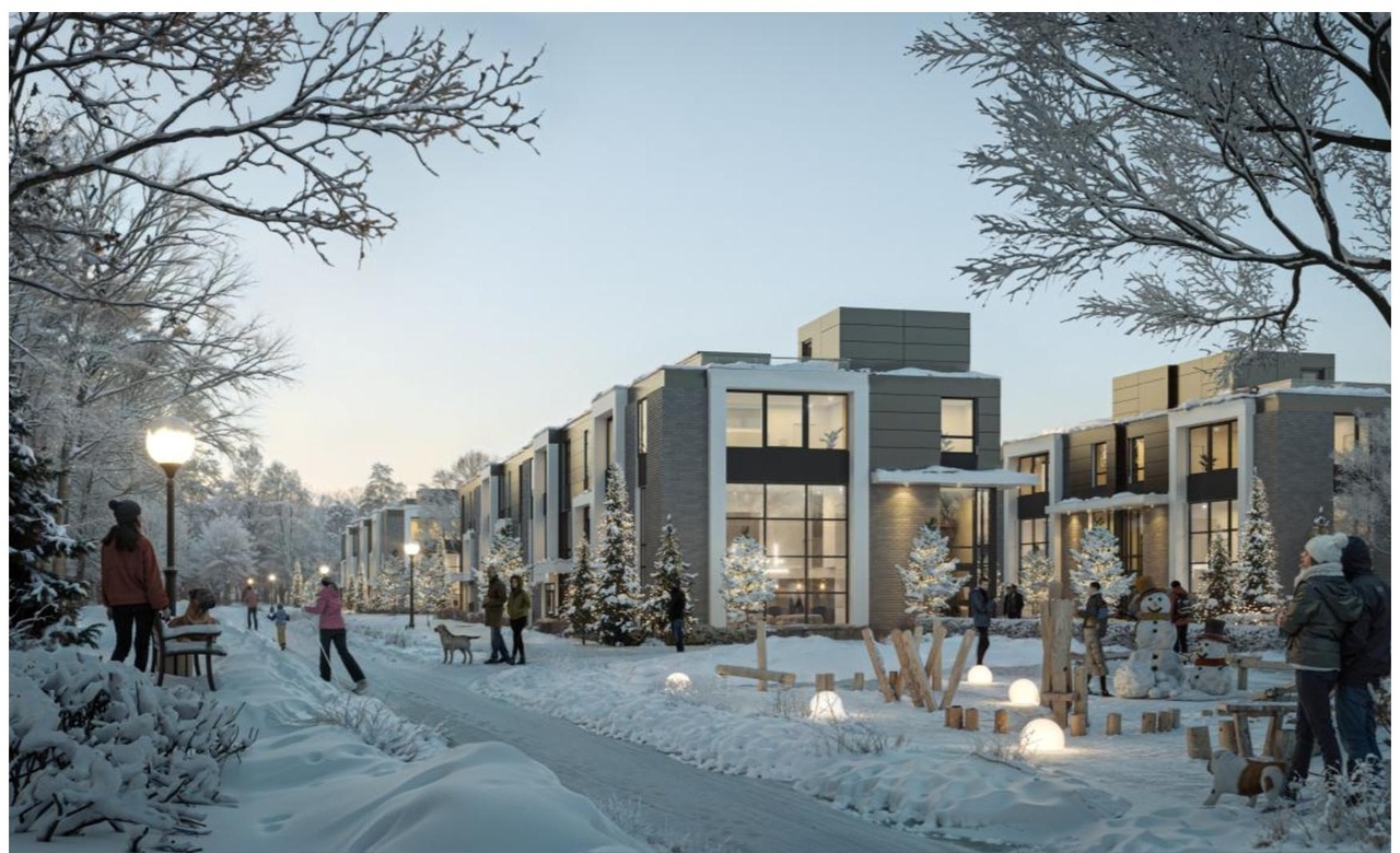 Rendering of building from page 28 of the file '2025-09-26 - Urban Design Review Panel - D07-16-24-0022'