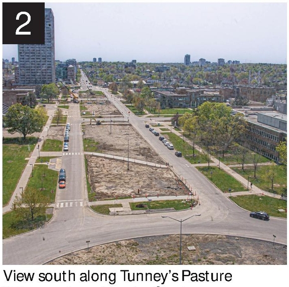 Construction site plan for project from page 19 of the file '2024-12-09 - Urban Design Brief - D07-16-24-0022'
