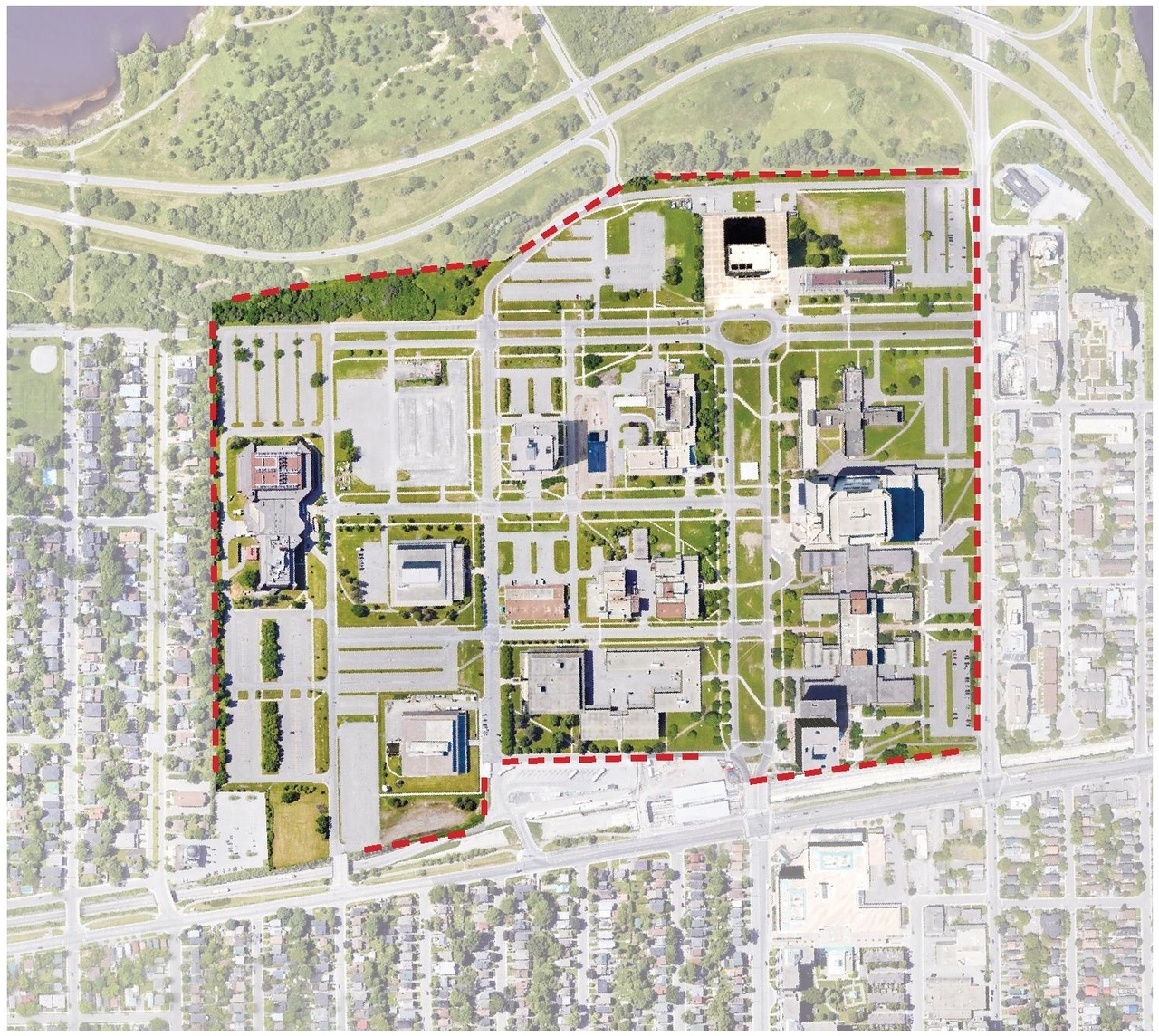 Construction site plan for project from page 19 of the file '2024-12-09 - Urban Design Brief - D07-16-24-0022'