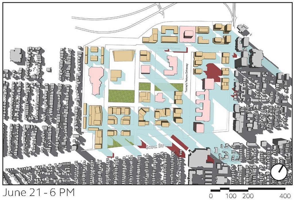 Construction site plan for project from page 51 of the file '2024-12-09 - Urban Design Brief - D07-16-24-0022'