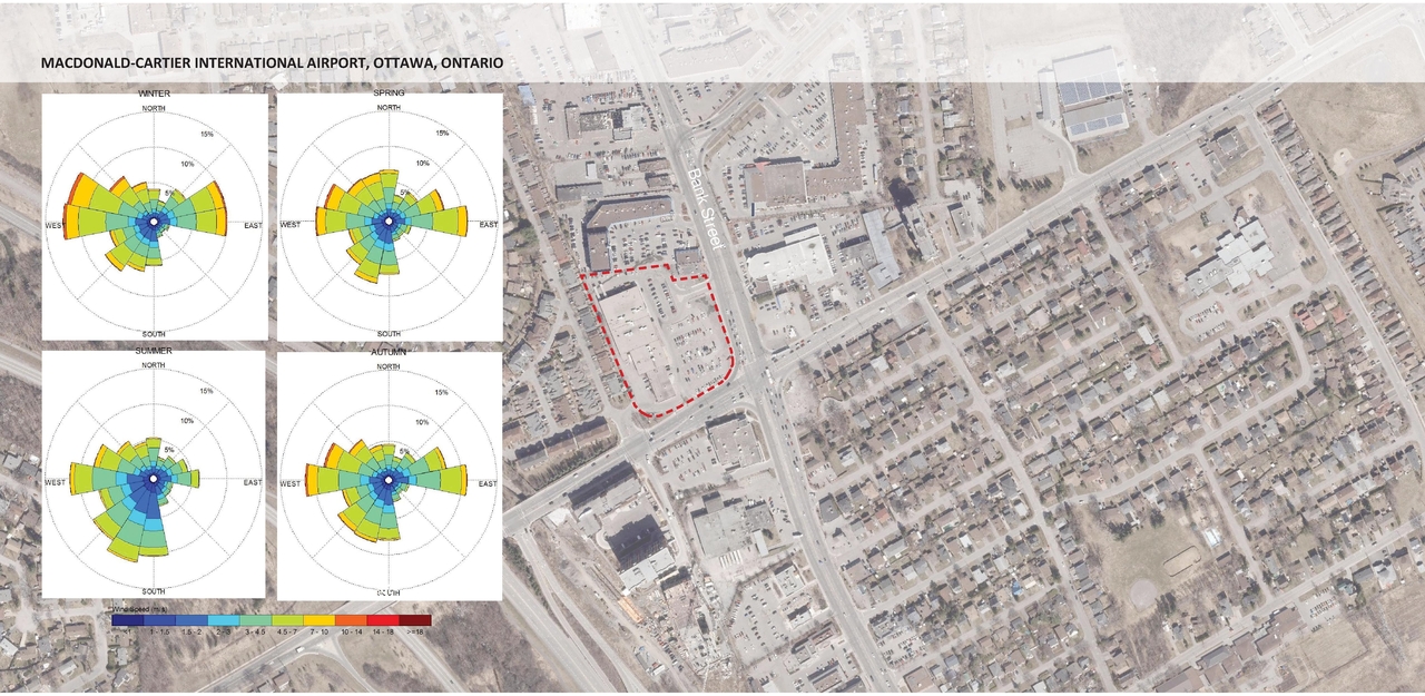 Construction site plan for project from page 19 of the file '2025-03-18 - Urban Design Brief - D07-16-24-0025'