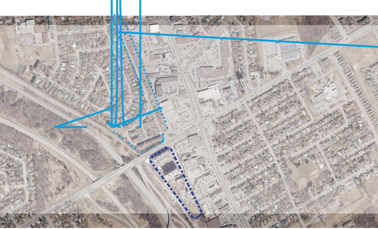 Construction site plan for project from page 12 of the file '2024-10-15 - Urban Design Brief - D07-16-24-0025'