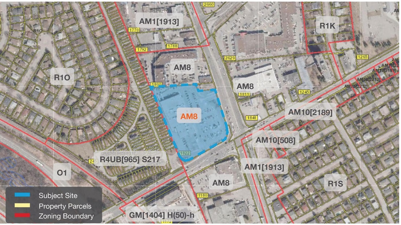 Construction site plan for project from page 12 of the file '2025-04-04 - Urban Design Review Panel Report - D07-16-24-0025'