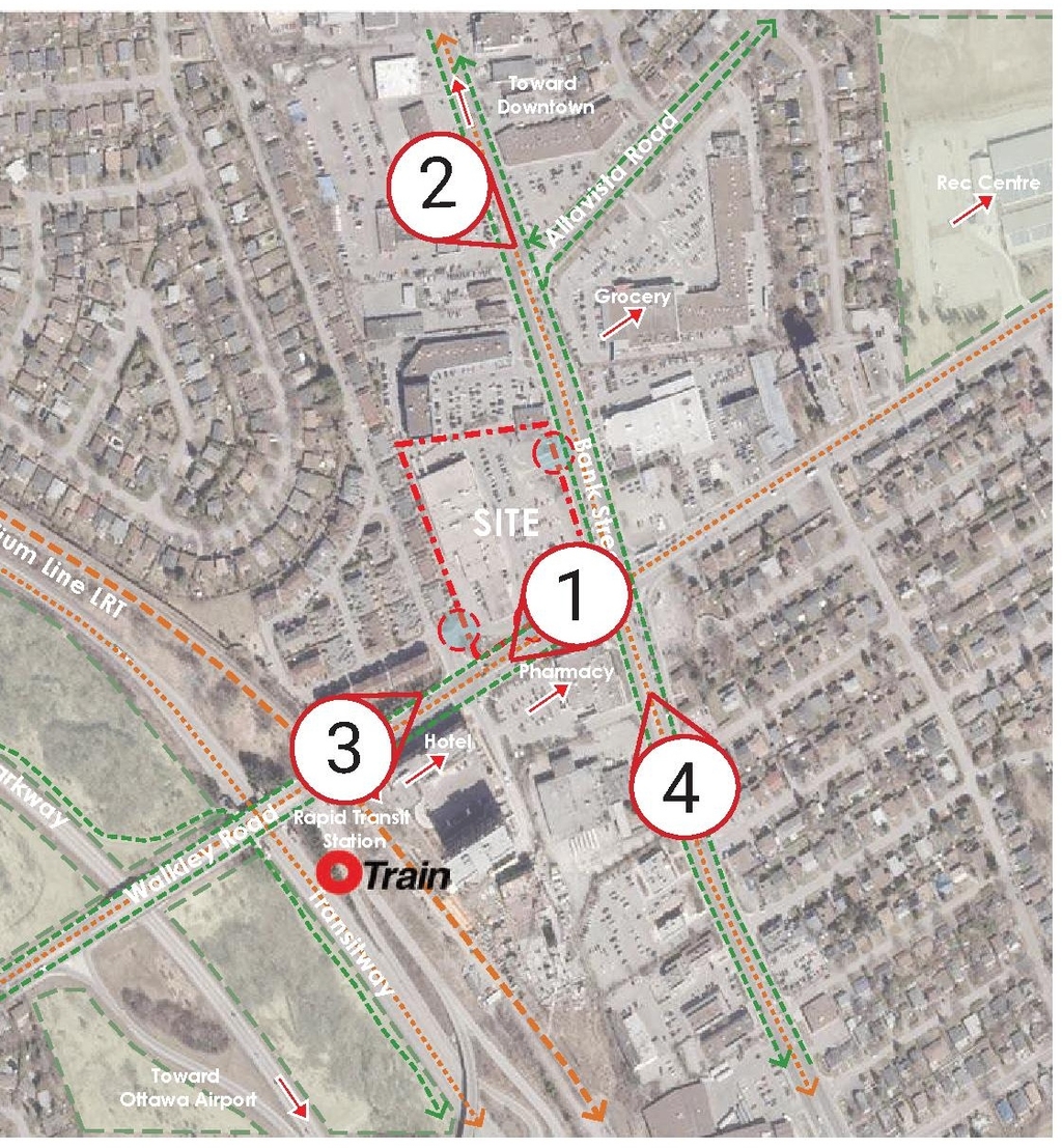 Construction site plan for project from page 19 of the file '2025-04-04 - Urban Design Review Panel Report - D07-16-24-0025'