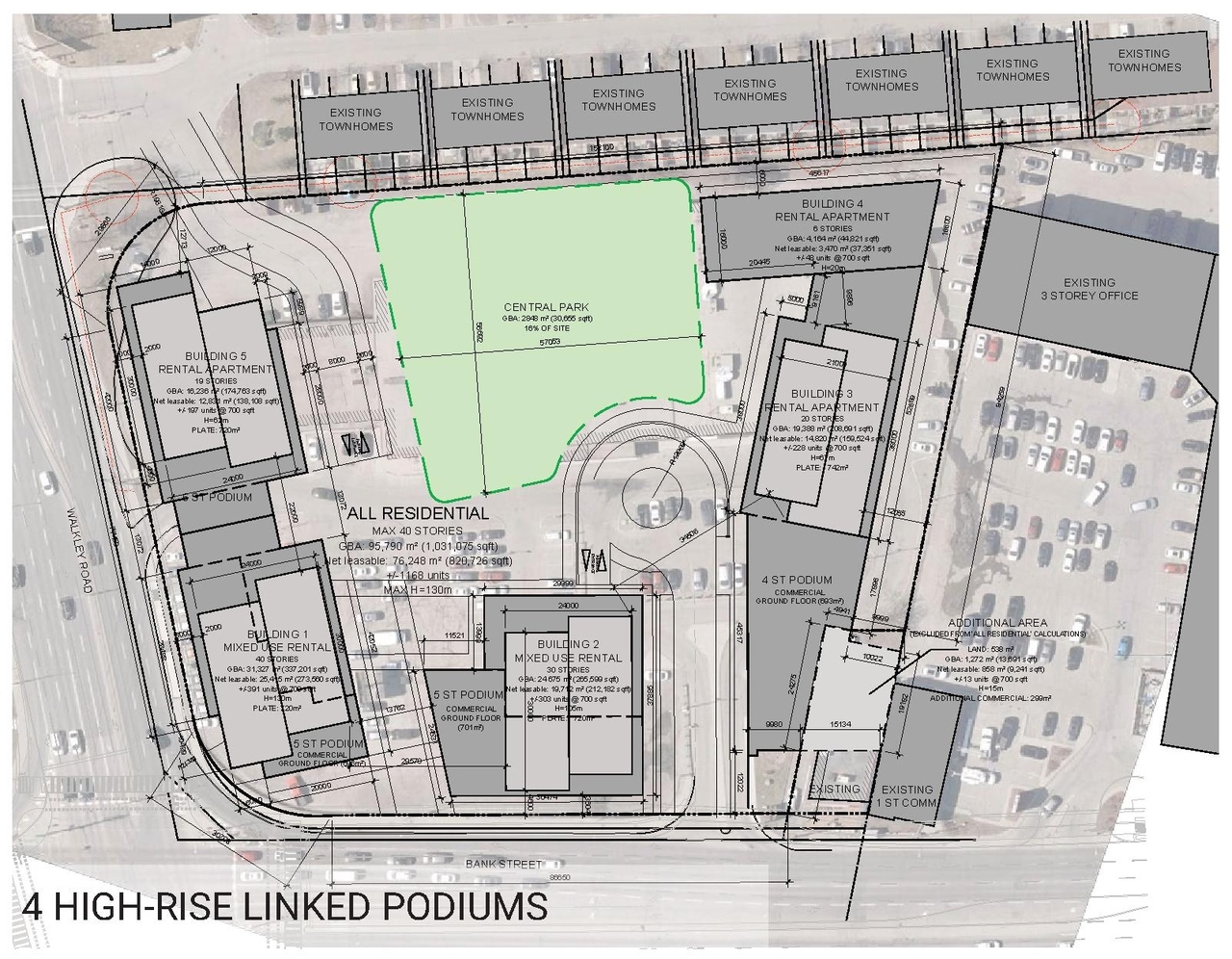 Construction site plan for project from page 30 of the file '2025-04-04 - Urban Design Review Panel Report - D07-16-24-0025'