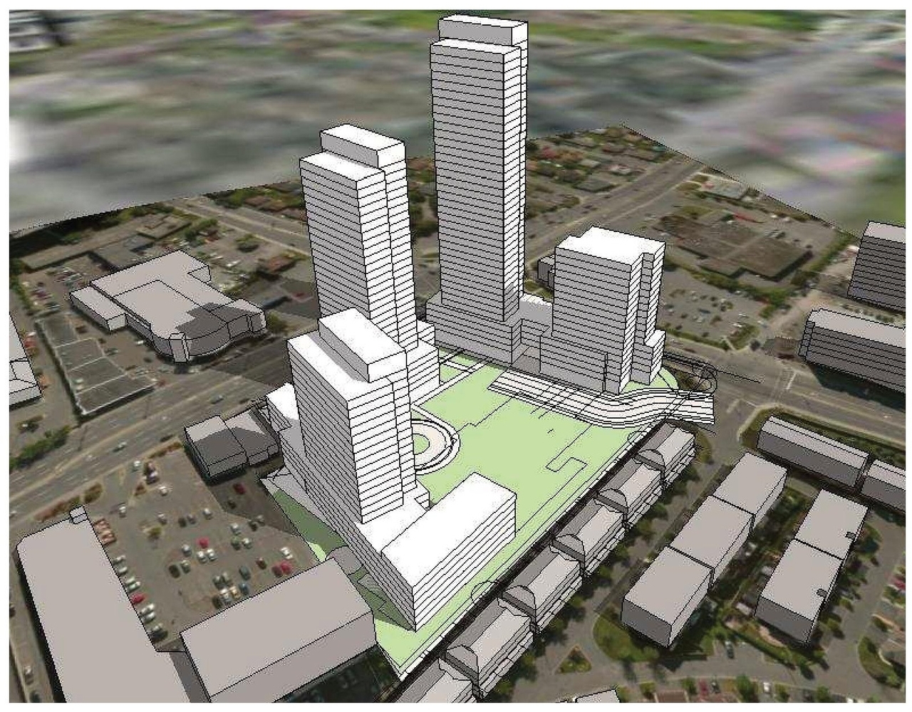 Rendering of building from page 30 of the file '2025-04-04 - Urban Design Review Panel Report - D07-16-24-0025'