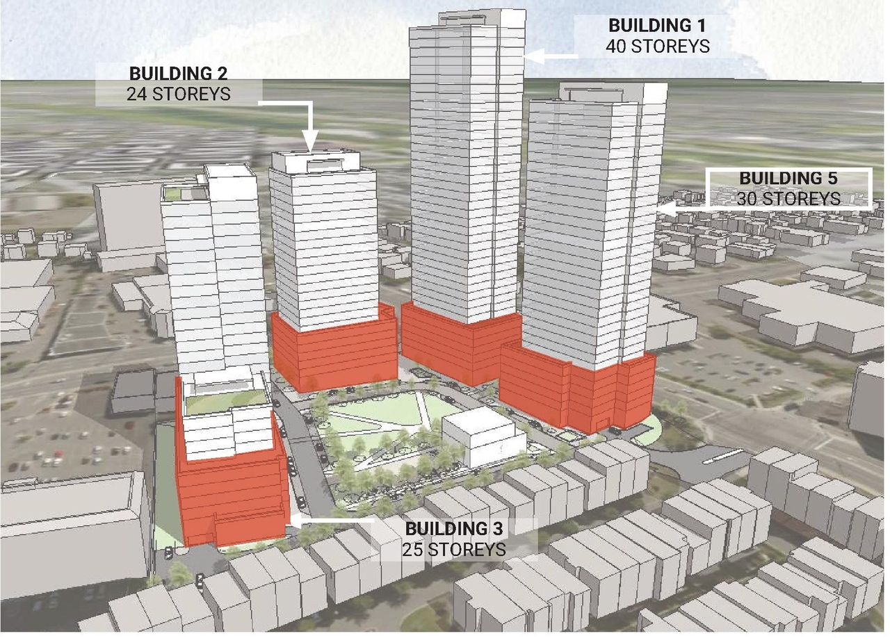 Rendering of building from page 32 of the file '2025-04-04 - Urban Design Review Panel Report - D07-16-24-0025'