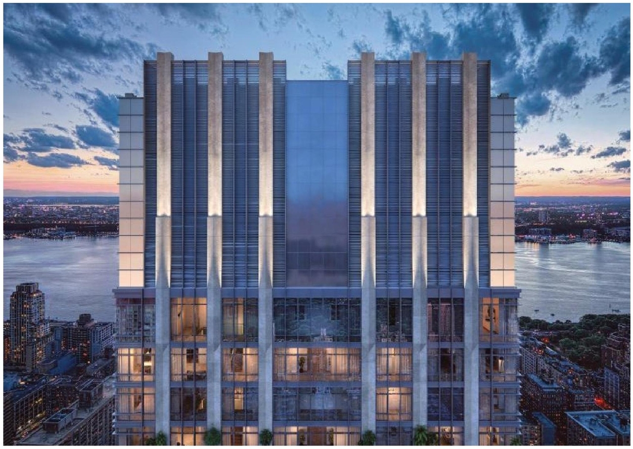 Rendering of building from page 34 of the file '2025-04-04 - Urban Design Review Panel Report - D07-16-24-0025'
