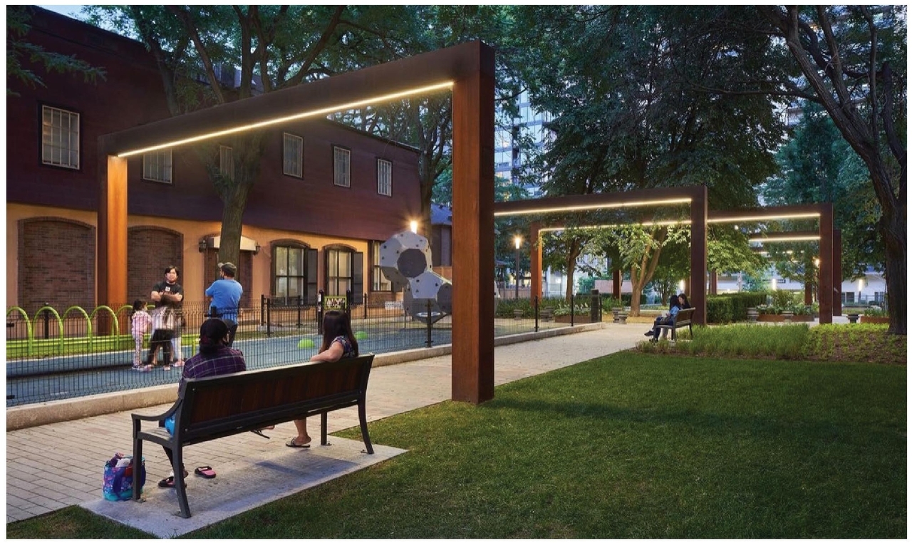 Rendering of building from page 38 of the file '2025-04-04 - Urban Design Review Panel Report - D07-16-24-0025'