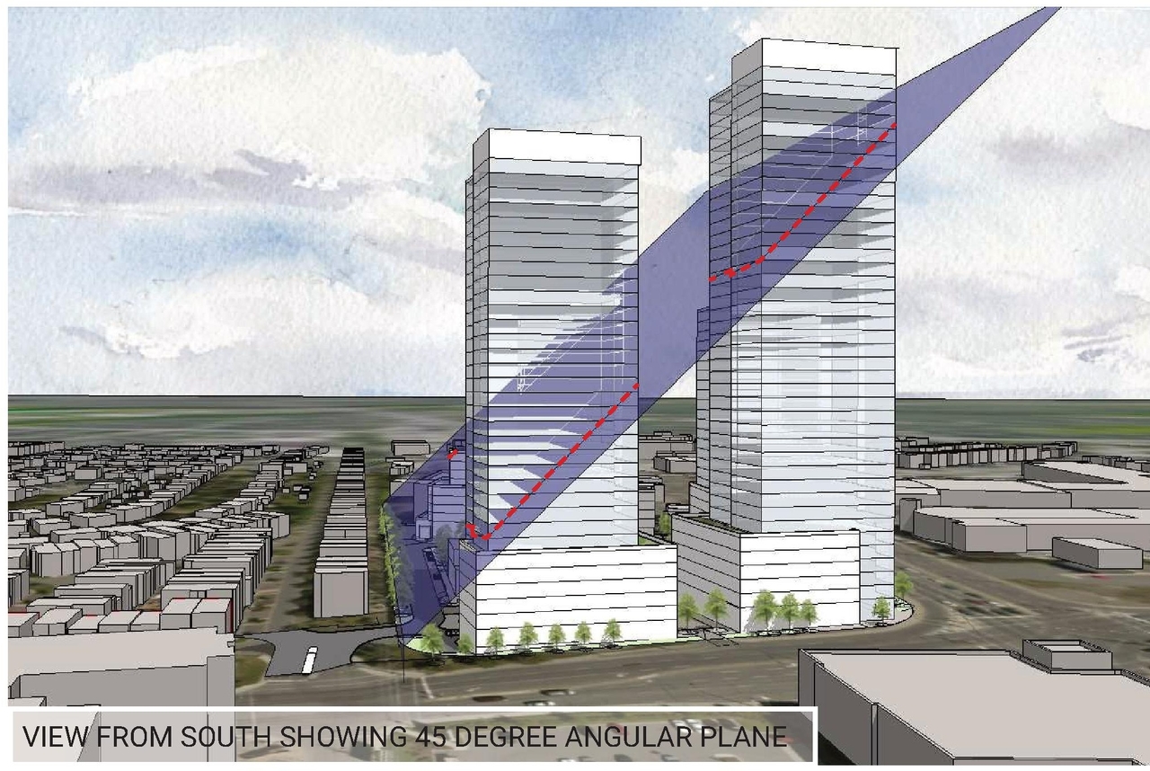 Rendering of building from page 39 of the file '2025-04-04 - Urban Design Review Panel Report - D07-16-24-0025'