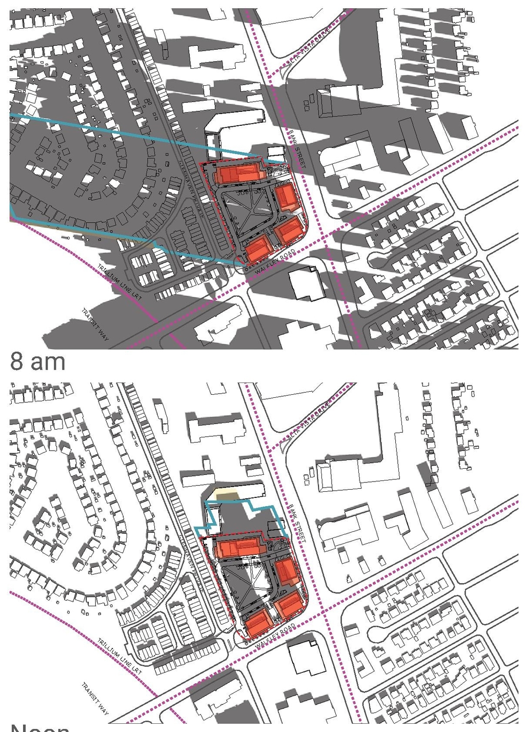 Construction site plan for project from page 56 of the file '2025-04-04 - Urban Design Review Panel Report - D07-16-24-0025'
