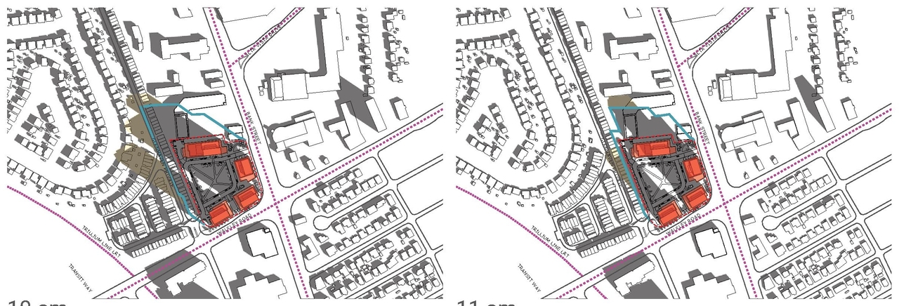 Construction site plan for project from page 56 of the file '2025-04-04 - Urban Design Review Panel Report - D07-16-24-0025'