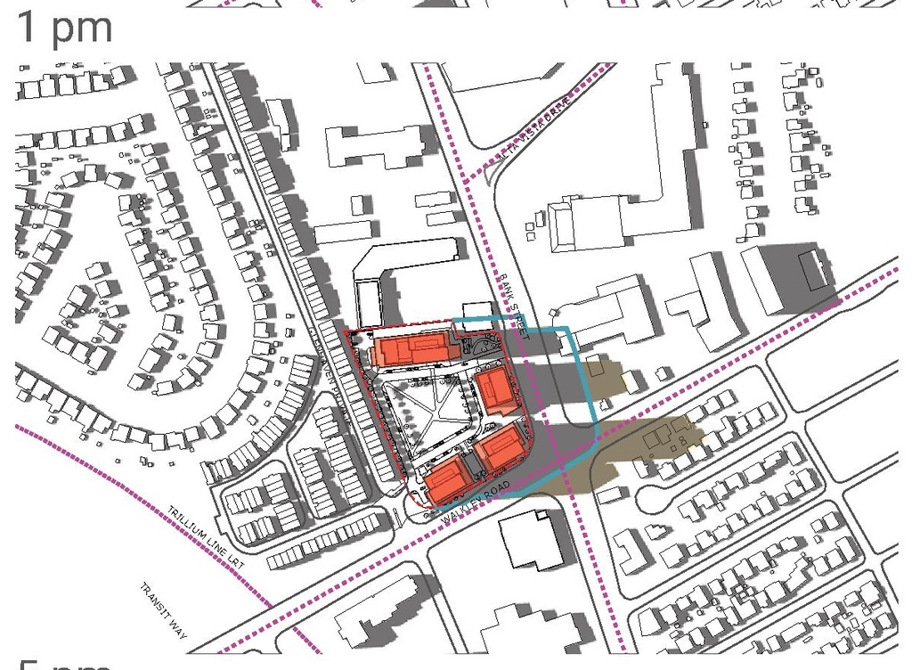 Construction site plan for project from page 57 of the file '2025-04-04 - Urban Design Review Panel Report - D07-16-24-0025'